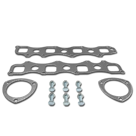 DNA Motoring GKTSET-DPU03-2WD-LT For 2003 to 2007 Dodge Ram 1500 5.7L 2WD Aluminum Exhaust Manifold Header Gasket Set 04 05 06