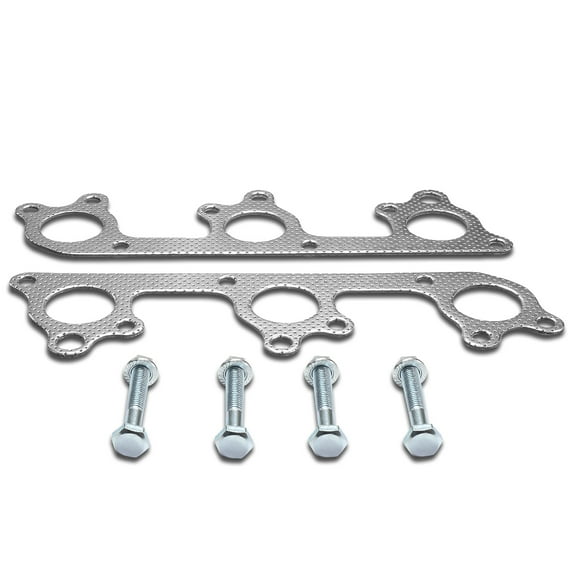 DNA Motoring GKTSET-FM05-V6 For 2005 to 2010 Ford Mustang 4.0L V6 Aluminum Exhaust Manifold Header Gasket Set 06 07 08 09