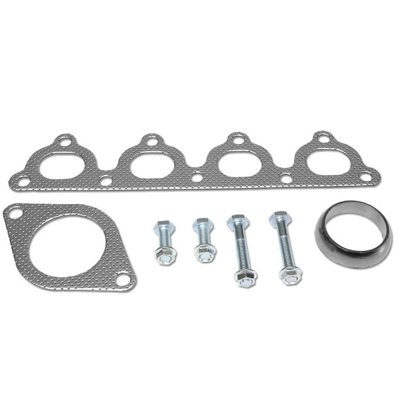 DNA Motoring GKTSET-HC88-H For 1988 to 2000 Honda Civic / CRX / Del Sol 1.5L 1.6L D15 D16 SOHC Aluminum Exhaust Manifold Header Gasket Set 89 90 91 92 93 94 95 96 97 98 99