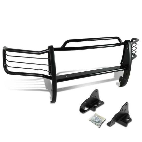 DNA Motoring GRILL-G-026-BK for 1999 to 2007 Ford F250 F350 F450 F550 Super Duty Front Bumper Protector Brush Grille Guard, Black