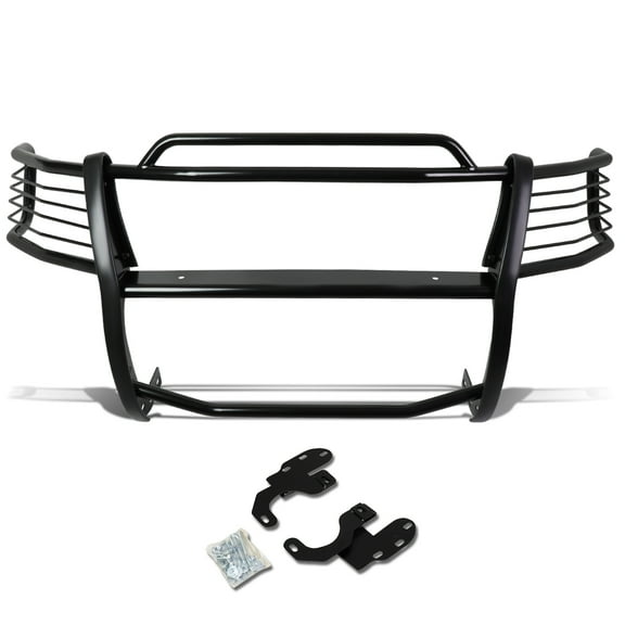 DNA Motoring GRILL-G-028-BK For 1999 to 2002 Ford Expedition / F150 / F250 2WD Front Bumper Protector Brush Grille Guard (Black) 00 01