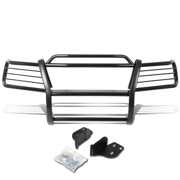 DNA Motoring GRILL-G-044-BK For 1999 to 2004 Jeep Grand Cherokee WJ Front Bumper Protector Brush Grille Guard (Black) 00 01 02 03