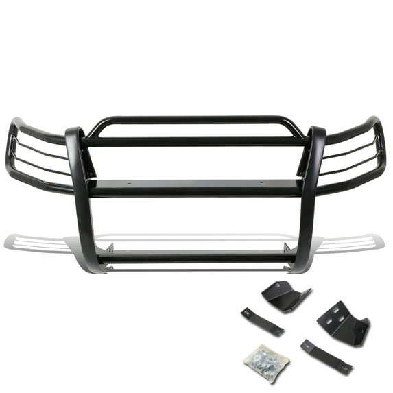 DNA Motoring GRILL-G-058-BK For 1996 to 2000 Toyota RAV4 XA10 Front Bumper Protector Brush Grille Guard (Black) 97 98 99