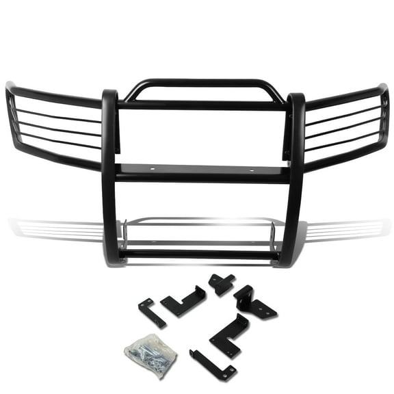 DNA Motoring For 07-14 Toyota FJ Cruiser Off-Road Black Mild Steel Full Front End Bumper Brush Grille Guard