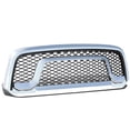 thumbnail image 1 of DNA Motoring GRILLE-FR-DR13-CH For 2013 to 2018 RAM 1500 ABS Chrome/Black Rebel Style Front Bumper/Hood Grille/Grill, 1 of 5