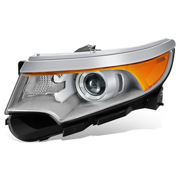 DNA Motoring HID Projector Headlight for 11-14 Ford Edge, Driver Left Side