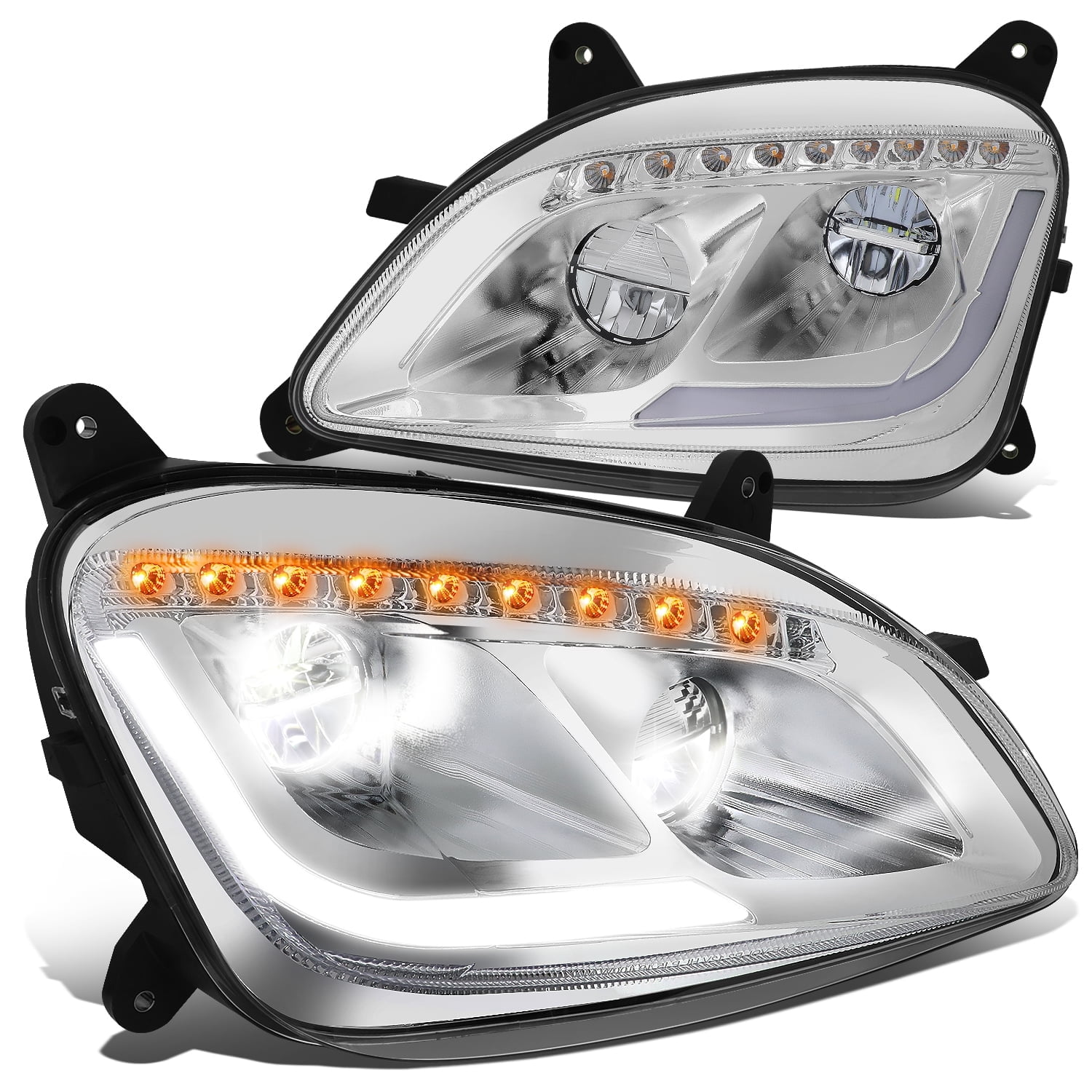 DNA Motoring LED Headlights for 2011-2020 Peterbilt 579 587