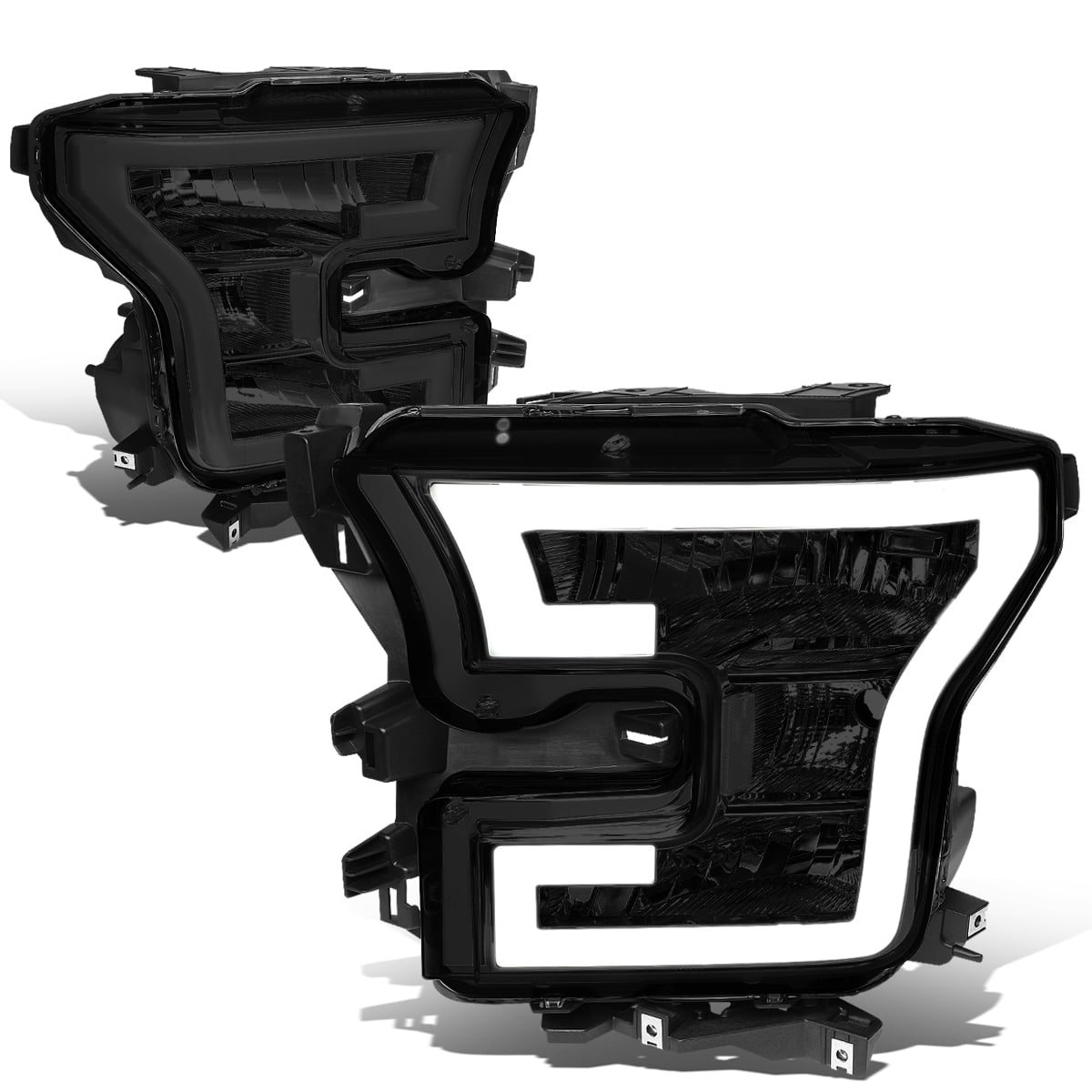 DNA MOTORING Pair Of LED Headlights Compatible With 19-24 Ram 1500 - View #11