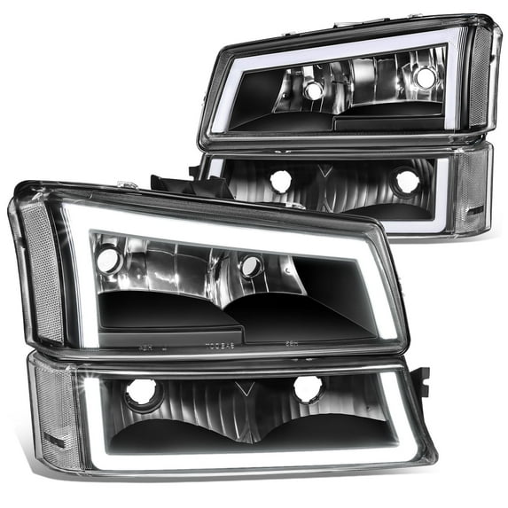 Fit For 03-07 Silverado Avalanche Led Drl Headlight Bump Nx3 | Meses Sin Interés - Foto 6