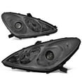 thumbnail image 1 of DNA Motoring For 04-06 Lexus ES330 JDM Smoked Clear Projector Headlight Lamps Pair, 1 of 6