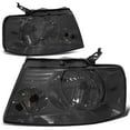 thumbnail image 1 of DNA Motoring For 04-08 Ford F150 06-08 Mark LT Smoked Clear Corner Headlight Lamps Pair, 1 of 6