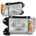 thumbnail image 1 of DNA Motoring For 87-91 Ford F150 F250 F350 Bronco Pair OE Style Headlight Corner Lamps Replacement, 1 of 6
