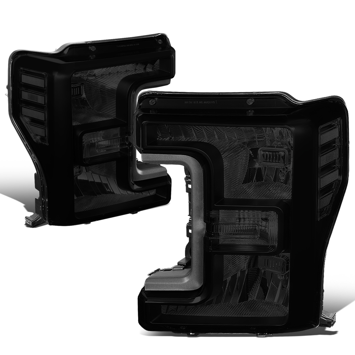 DNA Motoring HLOHF25018BKSMCL1 For 2017 2018 2019 F250 F350 F450