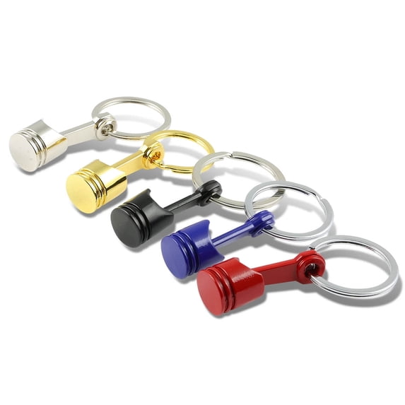DNA Motoring KEYC-T8-BK 3D Miniature Piston Style Keychain (Black)
