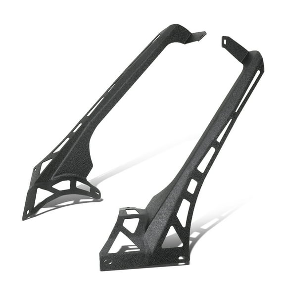 DNA Motoring LBHD-JEEP-T2 For 2018 to 2020 Jeep Wrangler JL 50" - 52" Front Roof Windshield LED Light Bar Steel Mounting Brackets 2019