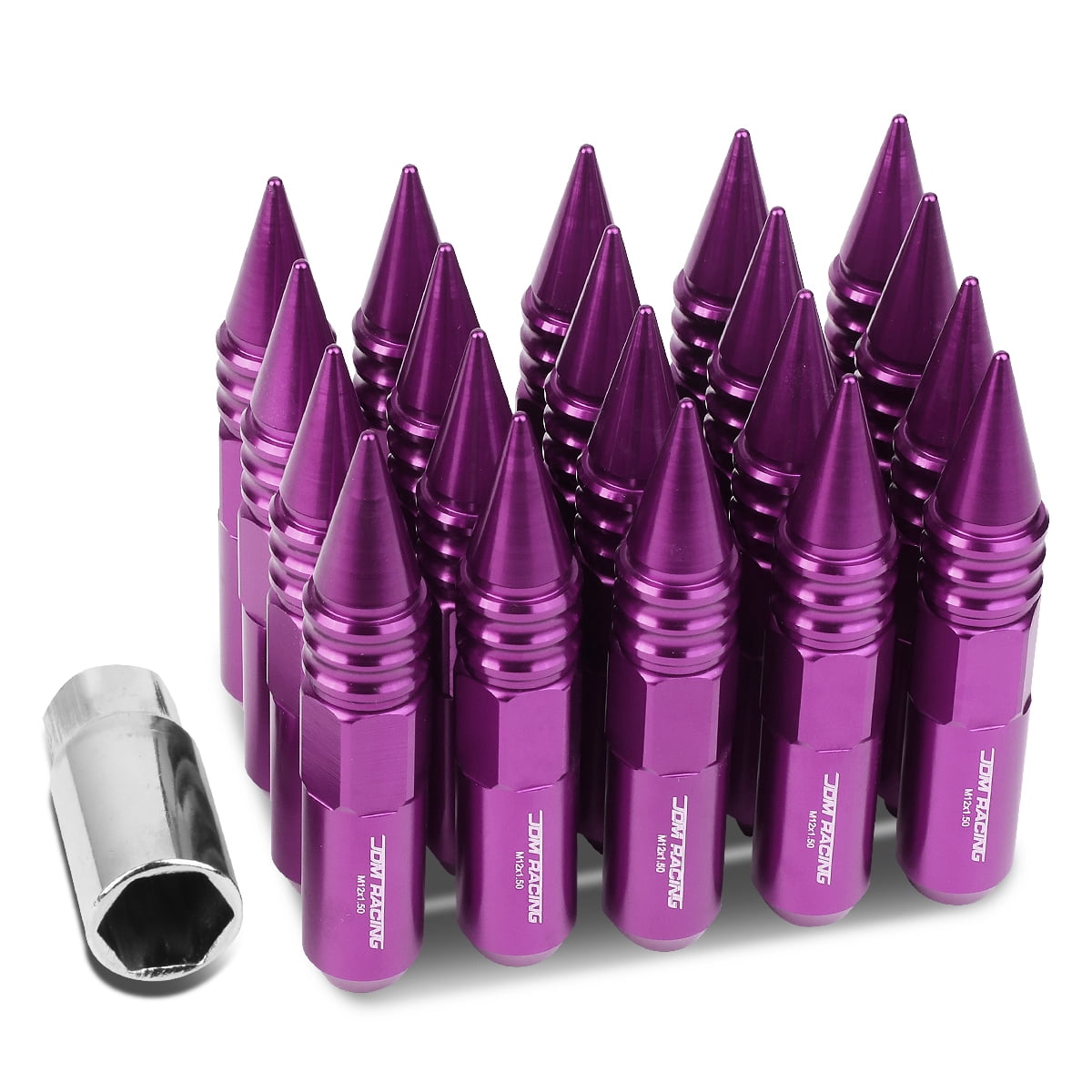 DNA Motoring LN-ZTL-9030-15-PP 20-Piece M12 x 1.5 Aluminum Alloy