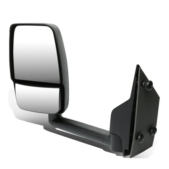 DNA Motoring MR-OEM-008-L For 2003 to 2018 Chevy Express / GMC Savana 1500 / 2500 / 3500 Manual Adjustment Side View Mirror (Left / Driver)