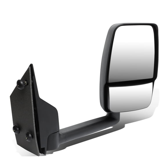DNA Motoring MR-OEM-008-R For 2003 to 2018 Chevy Express / GMC Savana 1500 / 2500 / 3500 Manual Adjustment Side View Mirror (Right / Passenger)
