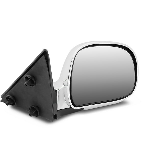 DNA Motoring MR-OEM-016-R For 1994 to 1997 Chevy S10 / GMC Sonoma OE Style Powered Right Side View Mirror Chrome Blazer / Jimmy / Isuzu Hombre / Oldsmobile Bravada 95 96