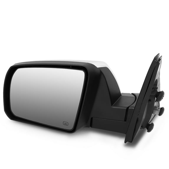 DNA Motoring MR-OEM-030-L For 2007 to 2018 toyota Tundra Powered+Heated OE Style Left Side View Mirror Chrome 08 09 10 11 12 13 14 15 16 17