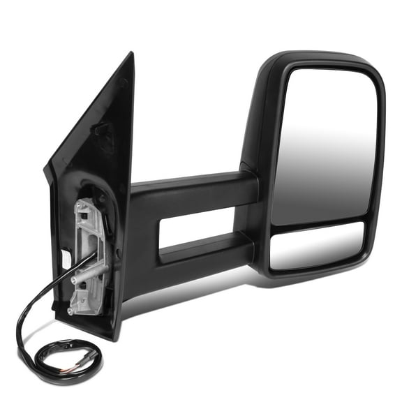 DNA Motoring MR-OEM-054-R For 2010 to 2014 Mercedes Benz Dodge Sprinter 2500 3500 Factory Style Powered + Heated + LED Turn Signal Passenger Right Side View Mirror 11 12 13