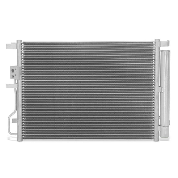 DNA Motoring OE Style Aluminum AC Condenser A004 for 2011-2012 BMW X3 28i