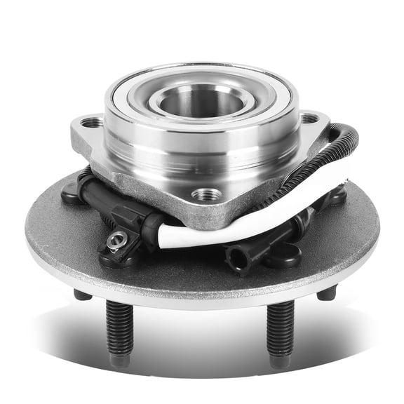 DNA Motoring OE-WHA-013 For 2000 to 2004 Ford F-150 Heritage 4WD w/5-Lug Studs Bolt in Front Wheel Bearing Hub Assembly 01 02 03