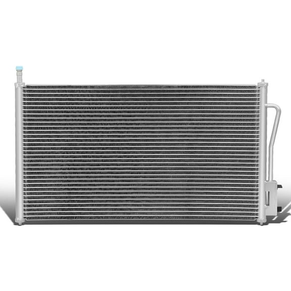 DNA Motoring 4938 Aluminum Air Conditioning A/C Condenser for 2000-2005 Ford Focus 2.0L 2.3L