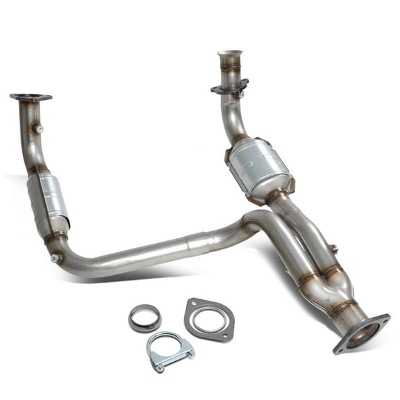 DNA Motoring For 1999-2005 Chevy Silverado GMC Sierra Catalytic Converter Exhaust Manifold Replacement