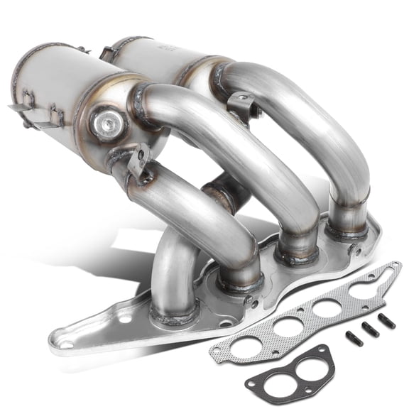 DNA Motoring OEM-CONV-012 For 2006 to 2012 Mitsubishi Eclipse 2.4L Engine Performance Catalytic Converter Exhaust Manifold Replacement