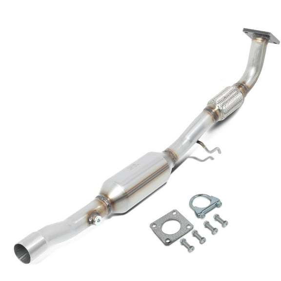 DNA Motoring OEM-CONV-027 For 2001 to 2006 Volkswagen VW Golf Beetle Jette 2.0L OE Style Catalytic Converter Flex Exhaust Pipe
