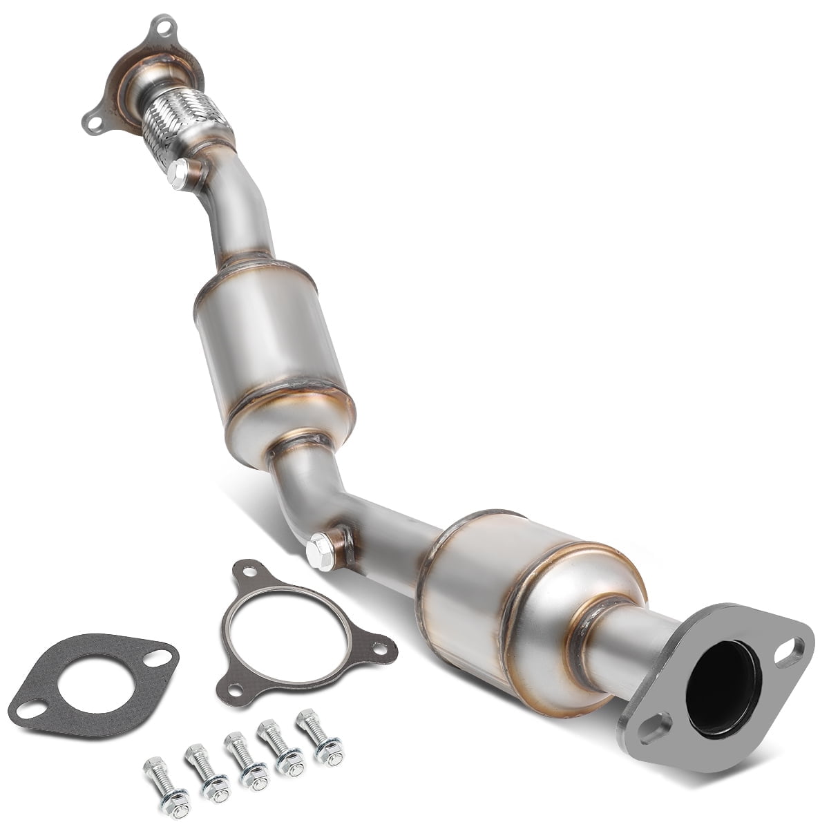 DNA Motoring For 08-11 Chevy Cobalt HHR Pontiac G5 AT 2.2L 2.4L Factory Style Center Catalytic Converter Exhaust Manifold