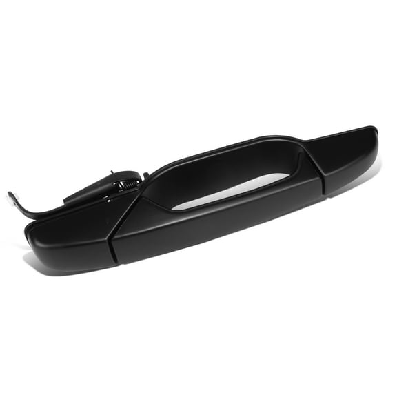 DNA Motoring OEM-DHO-00468 For 2007-2014 Silverado Sierra 1500-3500 Suburban Yukon XL Crew Cab Rear Right Door Pull Handle Black Smooth