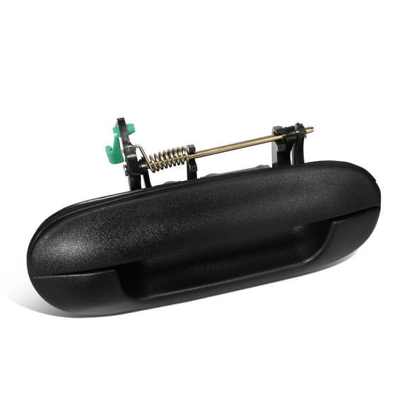 DNA Motoring OEM-DHO-00518 For 2002-2009 Envoy Rainier Trailblazer Ascender 9-7X Rear Right Door Pull Handle Black Textured