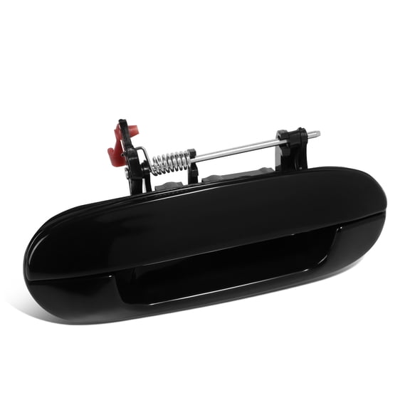 DNA Motoring OEM-DHO-00520 For 2002-2009 Envoy Rainier Trailblazer Ascender 9-7X Rear Right Door Pull Handle Black Smooth