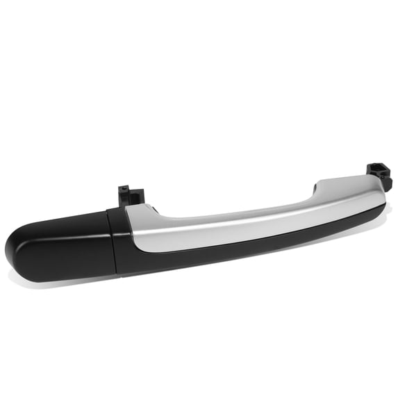 DNA Motoring OEM-DHO-00826 For 2008 Mercury Sable Front Rear Right Door Pull Handle Black Primered with Silver Insert