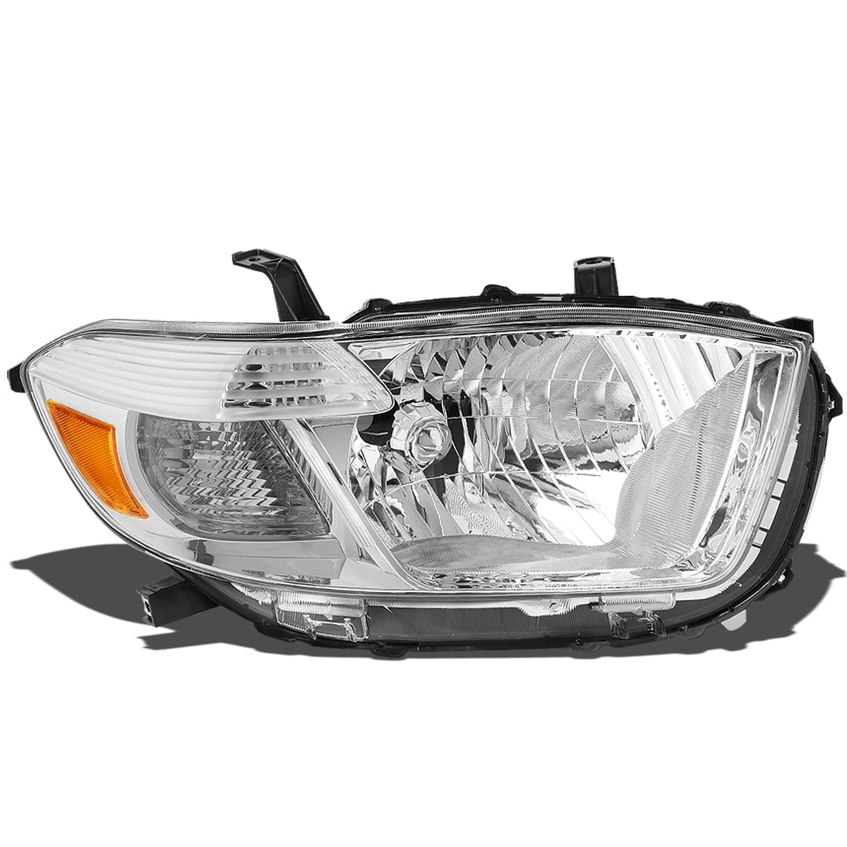 Right Side Headlight Assembly For 2008-2010 Toyota Highlander Limited - Halogen, DOT/SAE, Direct Fit, No Bulbs
