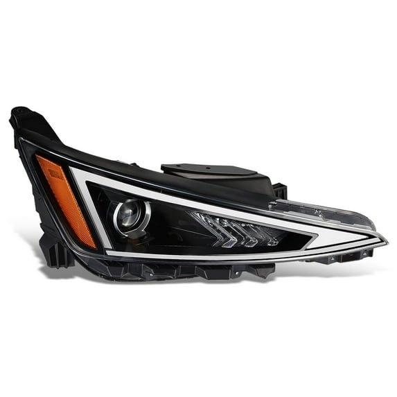 DNA Motoring For 19-20 Elantra SE SEL Value Edition OE Style Passenger Right RH Side Side Projector Headlight Lamp