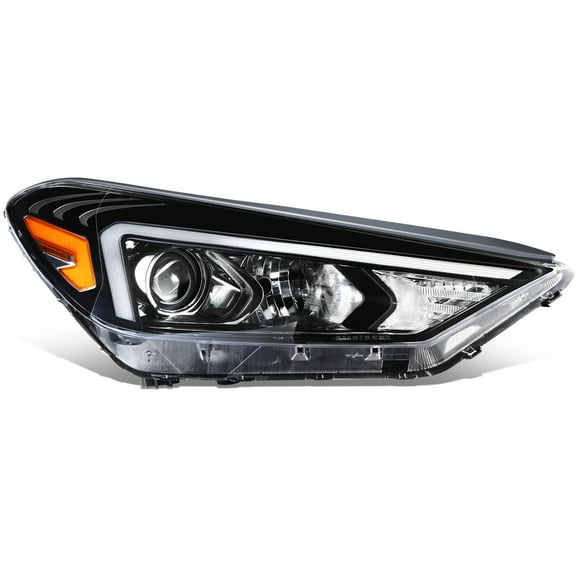 DNA Motoring OEM-HL-0145-R For 2019-2021 Hyundai Tucson OE Style Projector Headlight Lamp Right Passenger Side