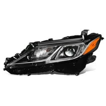 DNA Motoring OEM-HL-0154-L For 2018-2022 Toyota Camry Left Driver Side OE Style LED Projector Headlight Lamp