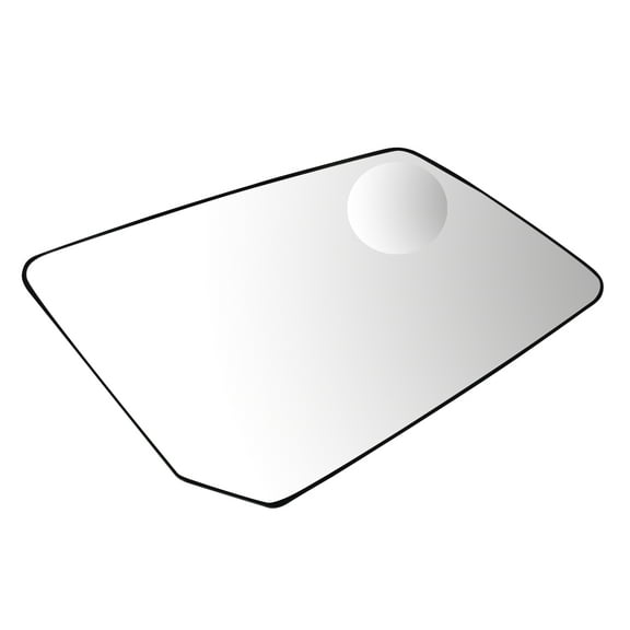 DNA Motoring OEM-MG-0520 For 2009 to 2017 Chevy Traverse GMC Acadia Factory Style Right Side Rear View Mirror+Round Spotter Glass Plate