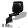 thumbnail image 1 of DNA Motoring Manual Driver Left Side View Door Mirror for 2003-2004 Jeep Wrangler TJ, 1 of 3