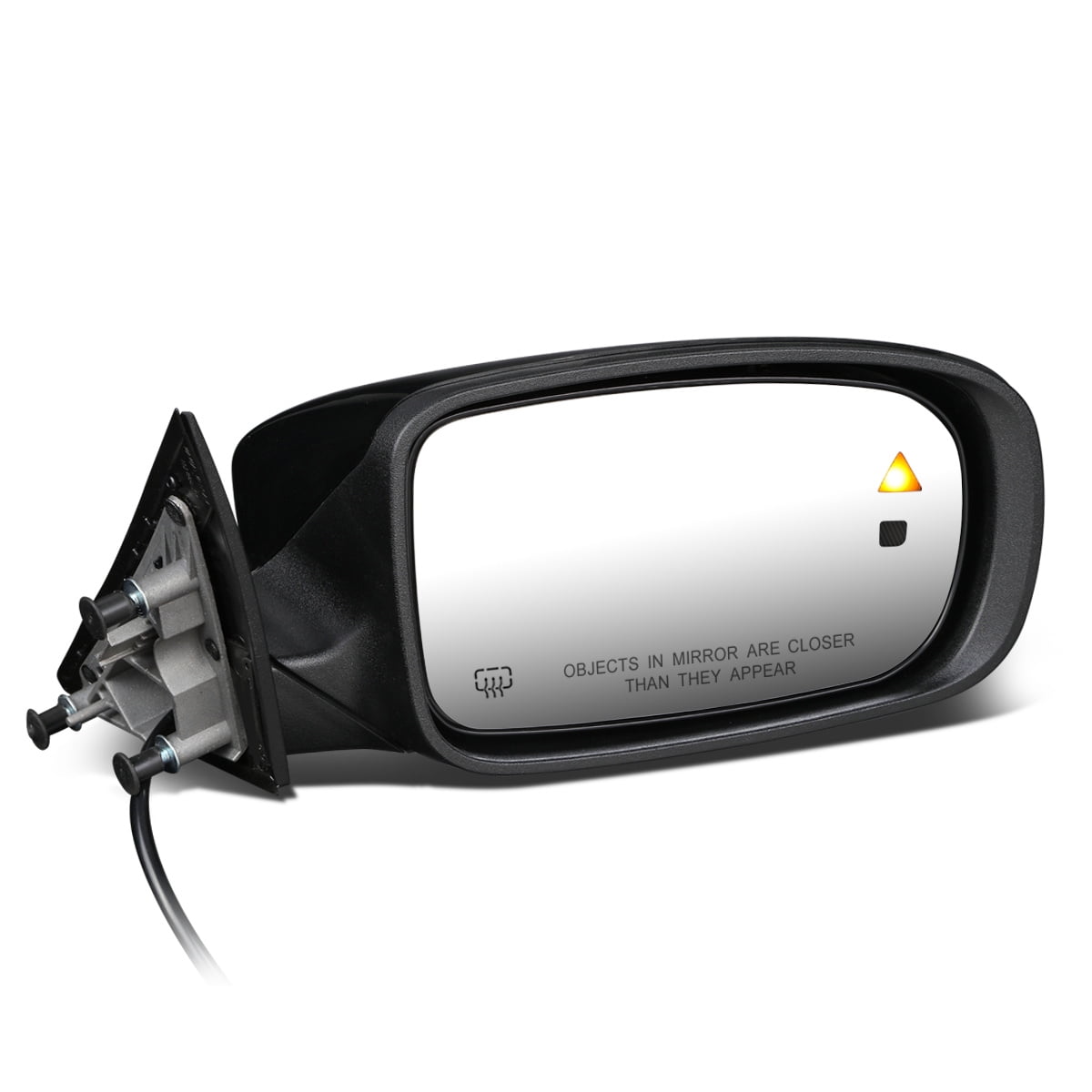 DNA Motoring OEM-MR-FO1321291 Factory Style Powered Right Side Door Mirror, Black - View #11