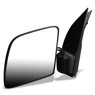 Passenger Right Side Manual Mirror For Ford E-Series Vans (E-150, E-250, E-350, E-450, E-550) 2002-2008 – Textured Black
