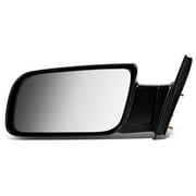 DNA Motoring OEM-MR-GM1320140 For 1992 to 2000 Chevy GMC C/K 1500-3500 Pickup/Suburban OE Style Manual Folding Driver/Left Side View Door Mirror GM1320140