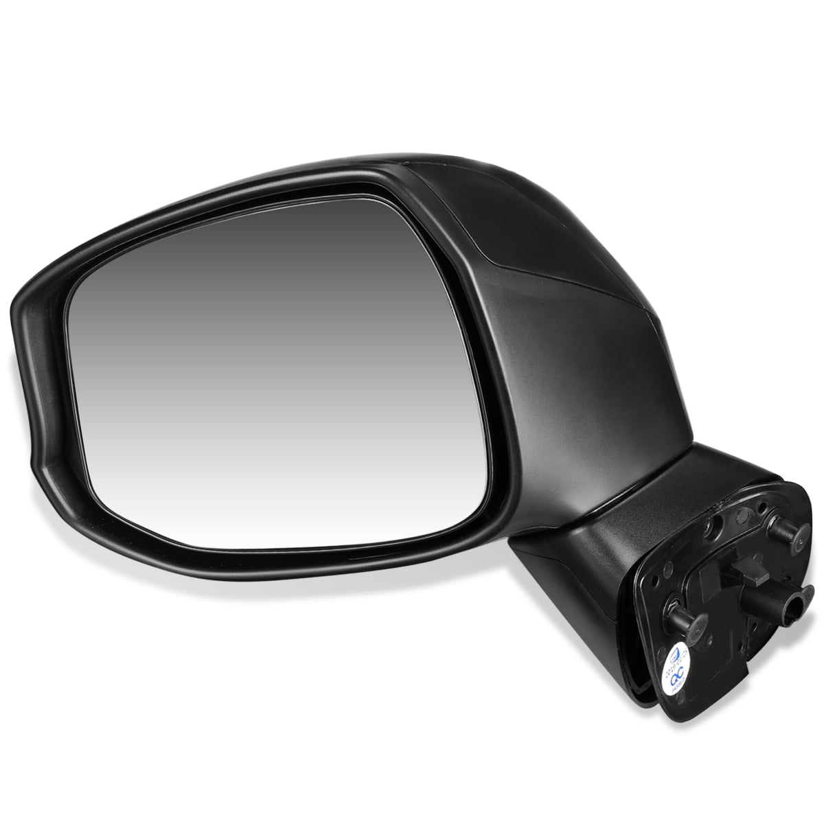 BROCK Manual Side View Mirrors Textured Driver and Passenger  
