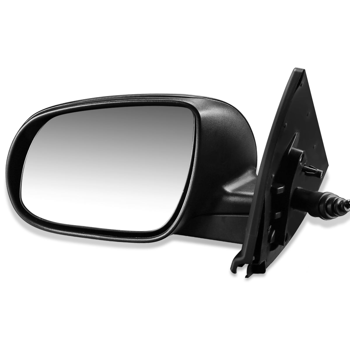DNA Motoring OE Style Manual Lh Left Side View Mirror Compatible with 2010-2013 KIA Forte