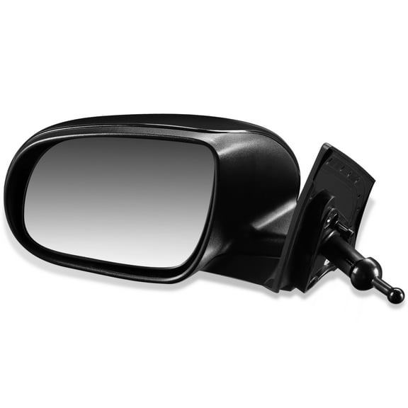DNA Motoring OEM-MR-KI1320151 For 2010 to 2011 Kia Rio 5 OE Style Manual Driver / Left Side View Door Mirror Replacement 876101G002