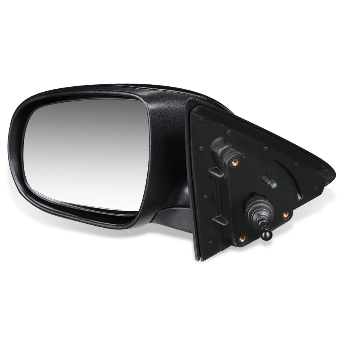 DNA Motoring OE Style Manual Left Driver Side Mirror for 2010-2013 Kia Forte Koup