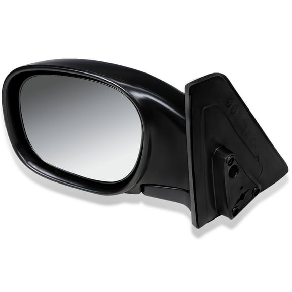 DNA Motoring OE Style Manual Left Side View Door Mirror Compatible with 1996-2000 Toyota Rav4